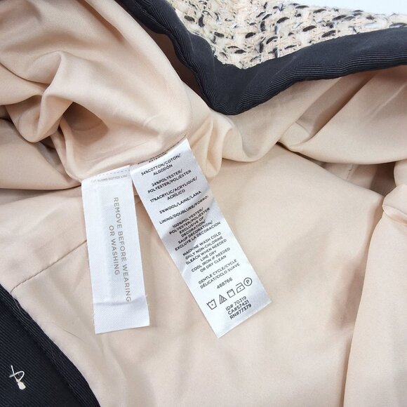 Ann Taylor Black and Tan Mini Skirt - Picture 7 of 7